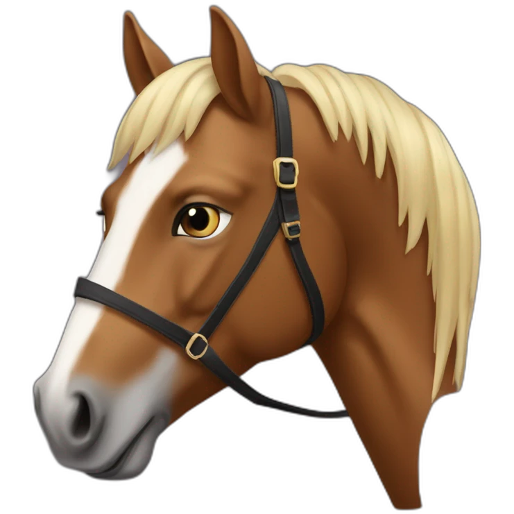 Cheval frison emoji
