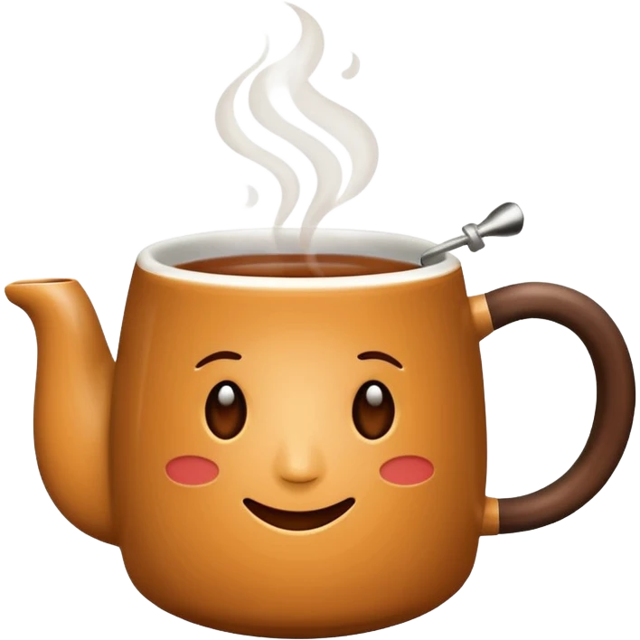 hot tea in a mug  emoji
