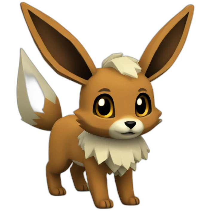Eevee in minecraft emoji