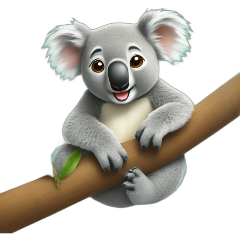 Koala drunked emoji