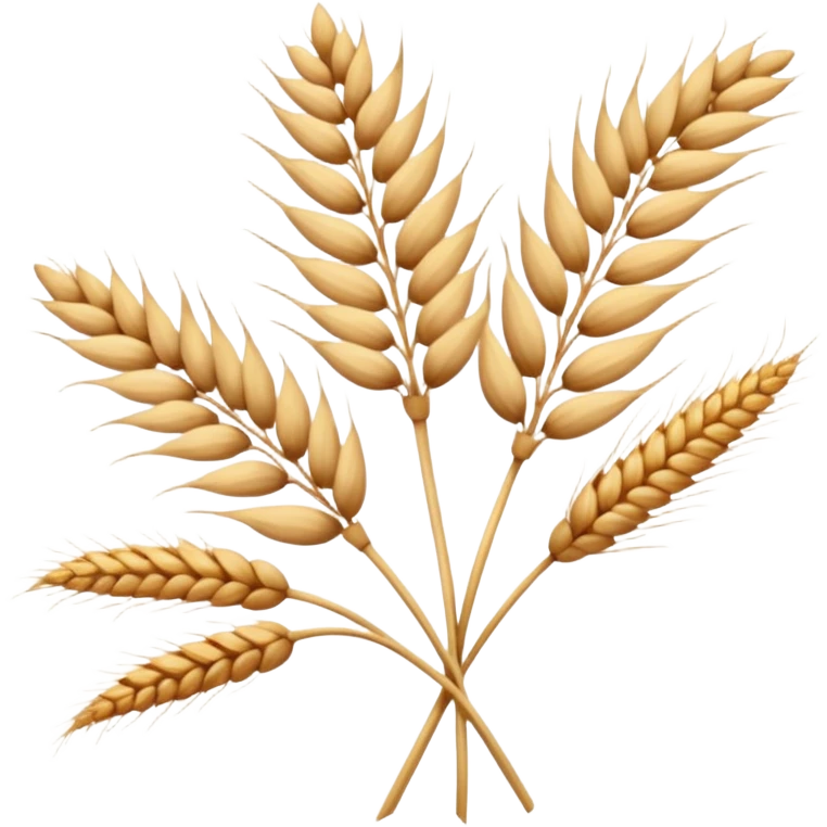 Dried flowers and wheat emoji