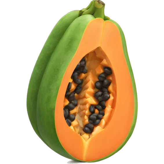 Papaya  emoji