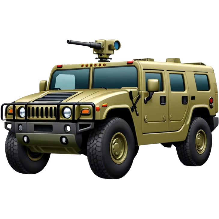 military hummer emoji