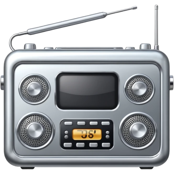 new  radio emoji