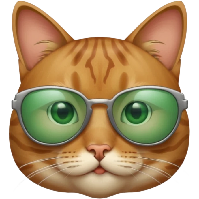 Cat wearing sunglasses emoji