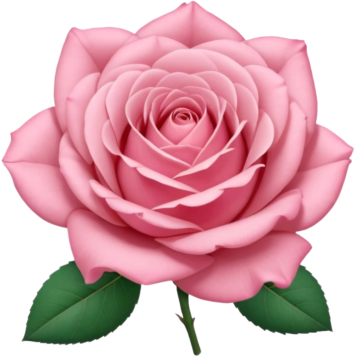 “A Polaroid photo of a pink rose  emoji