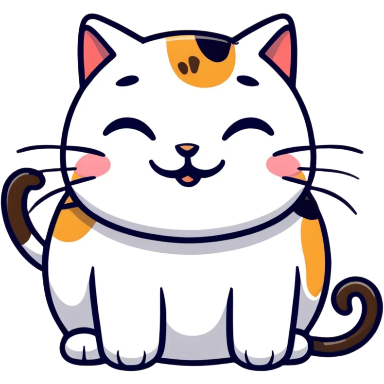 happy poop cat emoji