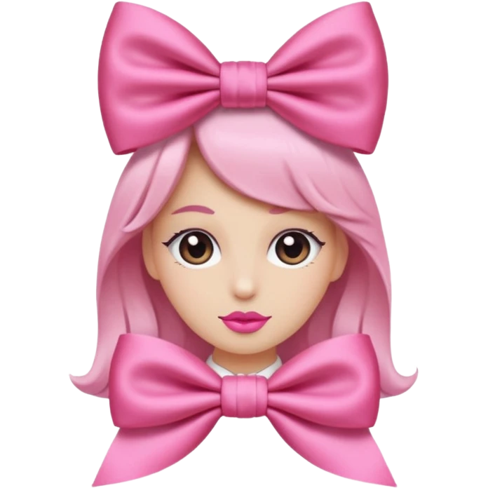 Moño coquet emoji