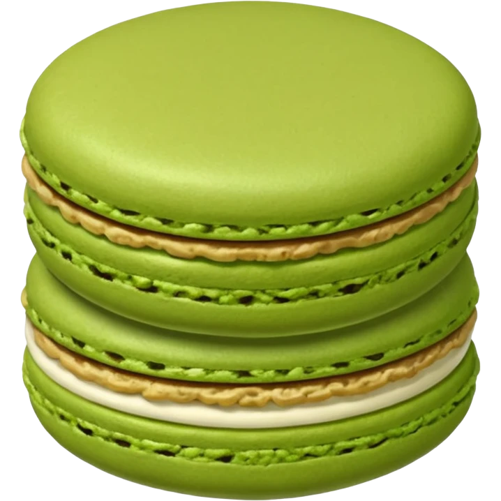 Green Macaroon emoji