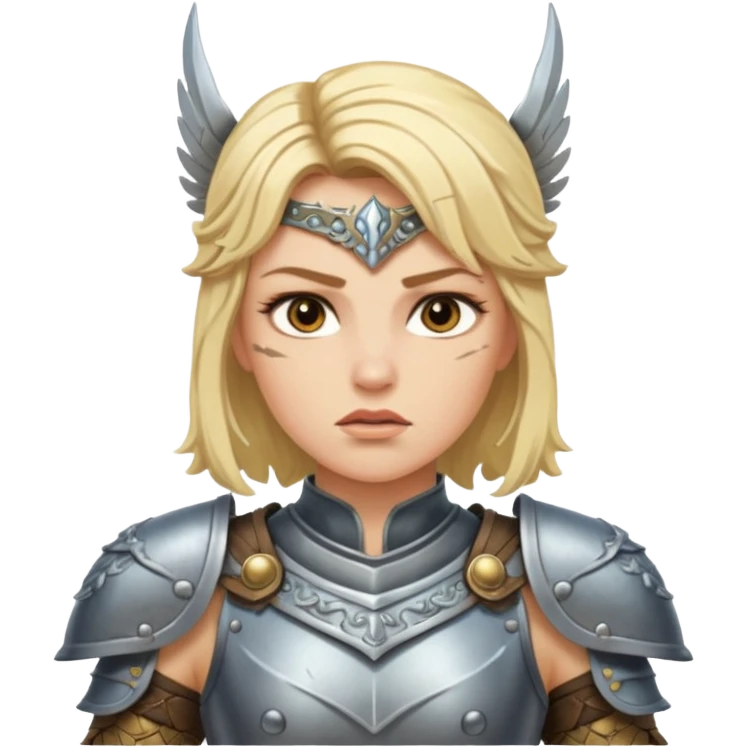 Valkyrie warrior emoji