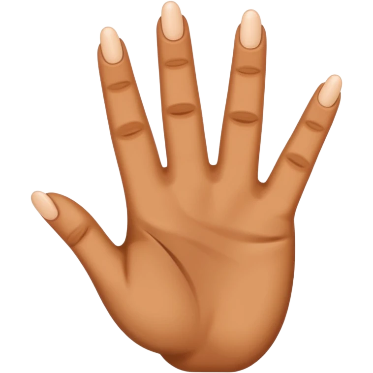 two fingers emoji