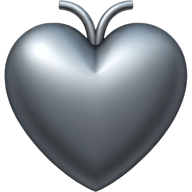 The iron heart emoji