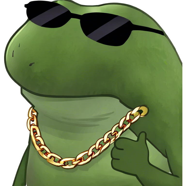 gold Drip swag rizz emoji