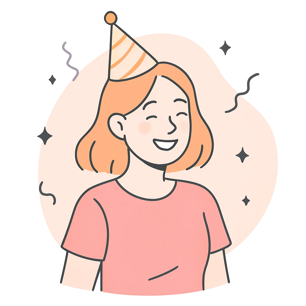 party hat emoji