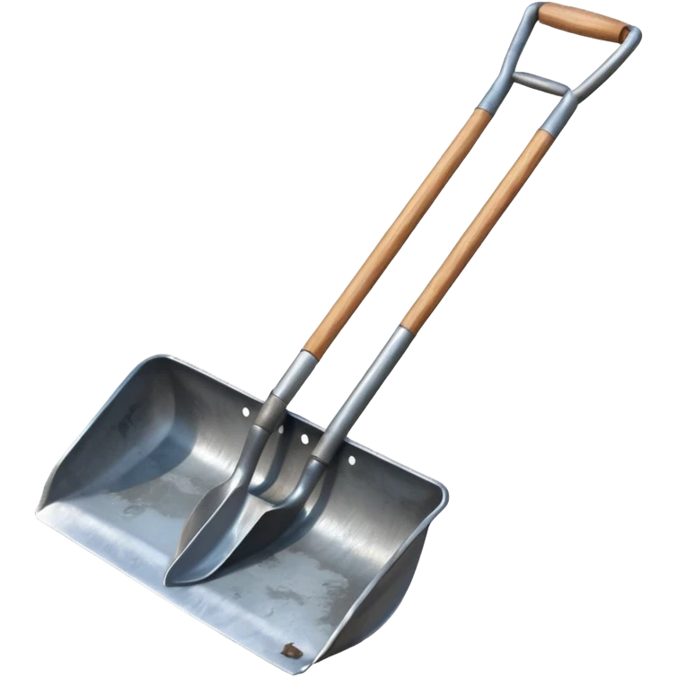 snow shovel emoji