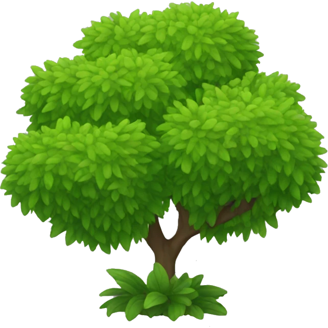 shrubs emoji