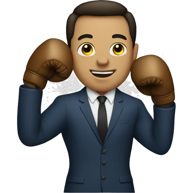 boxing announcer emoji