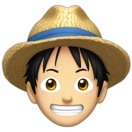 Luffy emoji