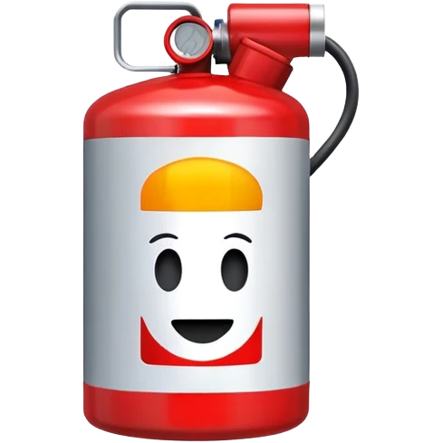 Red Fuel canister emoji