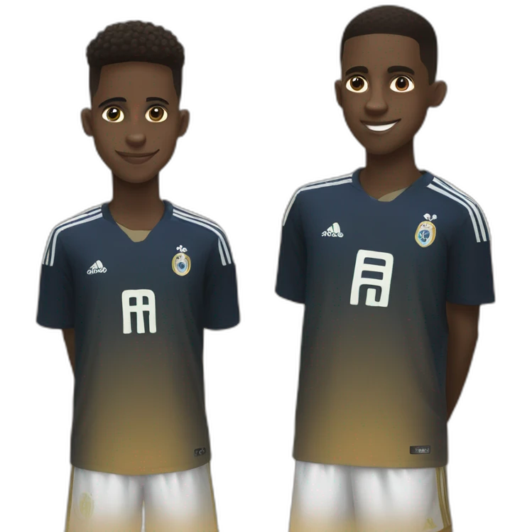 Rodrygo et vinicius emoji