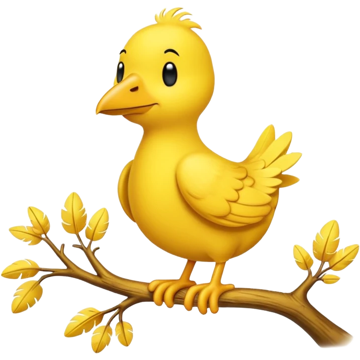 Woodstock from Snoopy emoji