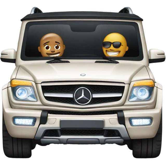 Create a Mercedes Benz  emoji