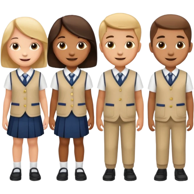 School uniforms emoji