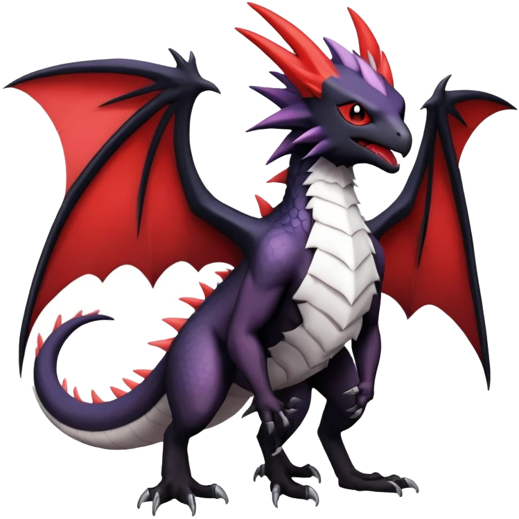 Salandit-Absol-Noibat-Noivern-Hybrid (Full body) emoji