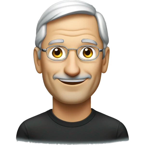 Smiling Steve job  emoji
