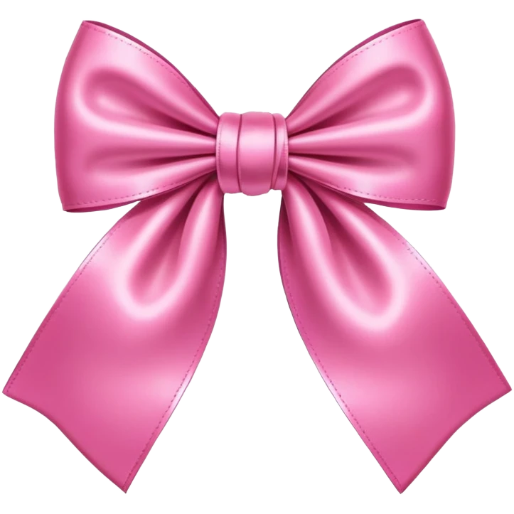 pink bow emoji