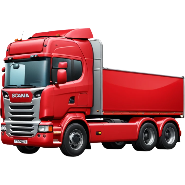 грузовик scania с польским номером WGM 5612L emoji