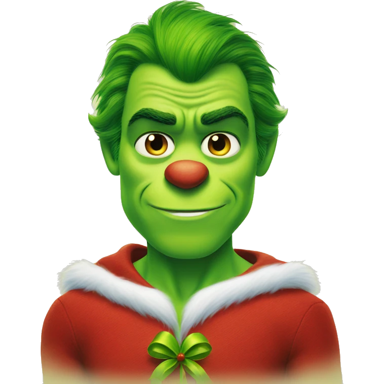 henry cavill as grinch emoji