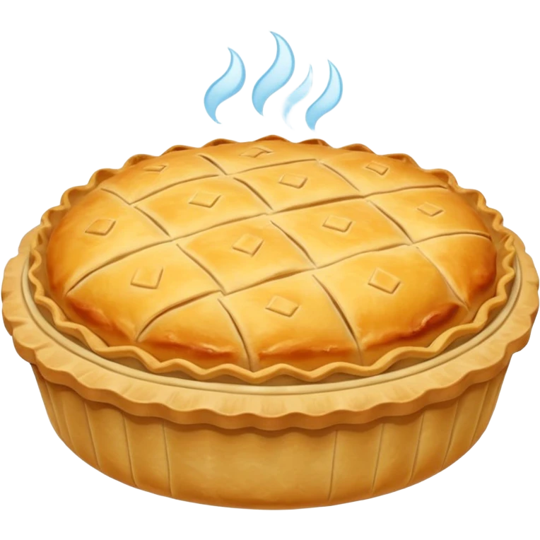 chicken pie emoji