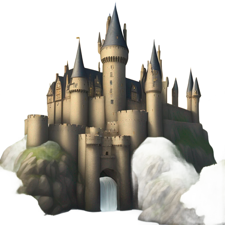 The Harry Potter castle emoji