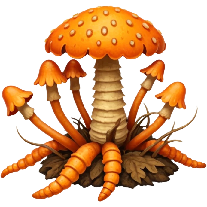 cordyceps mushroom emoji