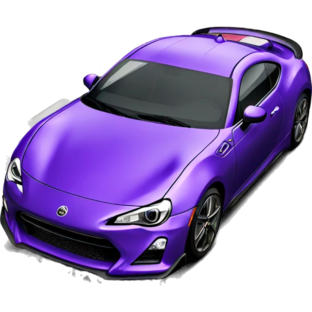 purple gt86 aero  emoji