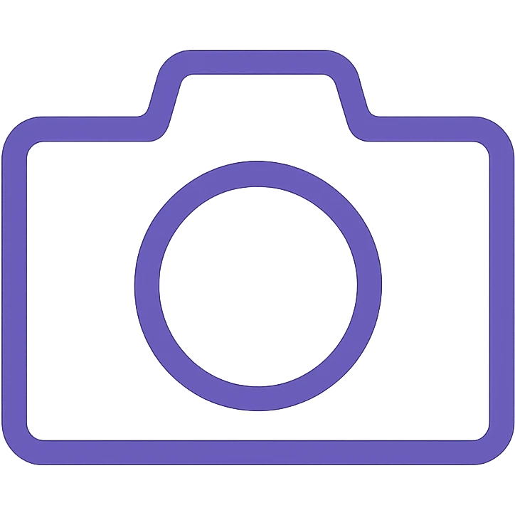 purple camera emoji