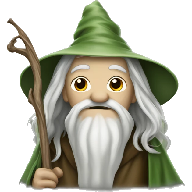 Frog Gandalf emoji