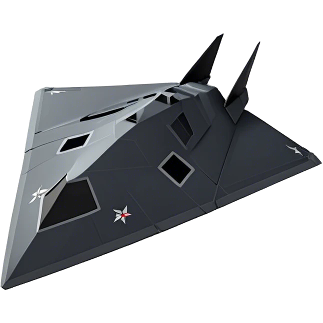F-117 Nighthawk - Lockheed Martin (Stealth Grey) emoji