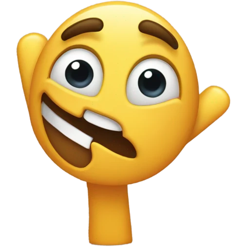Emoji reaching over aggressively  emoji
