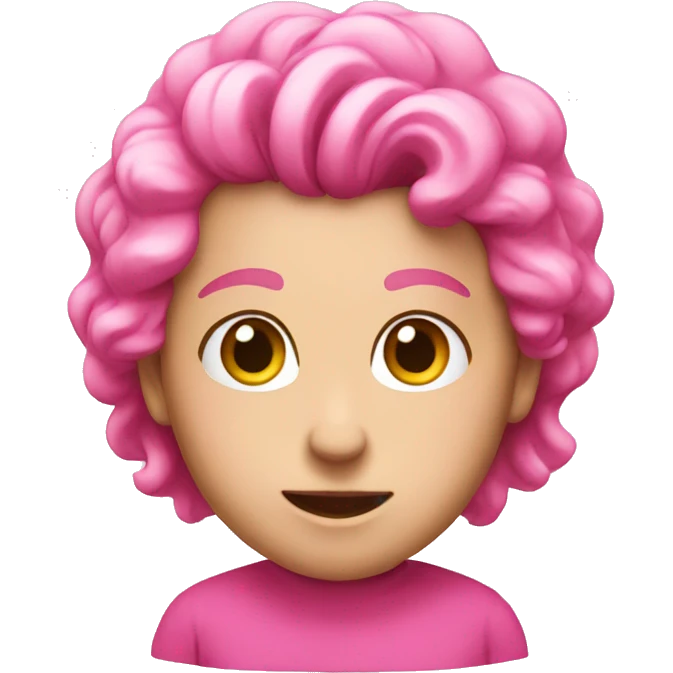 Pink hart emoji