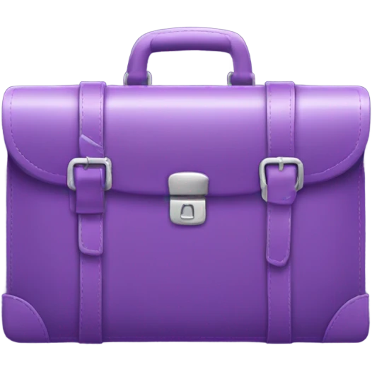 purple briefcase emoji