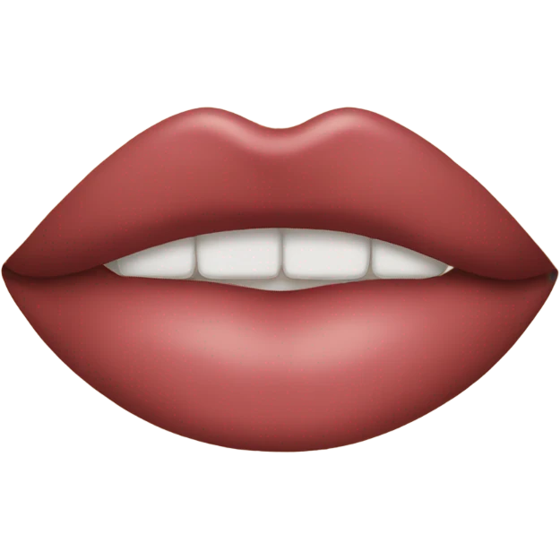 Big lips emoji