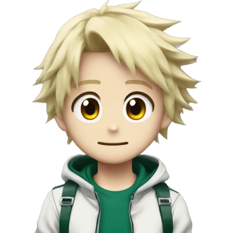 Yo en boku no hero academia emoji