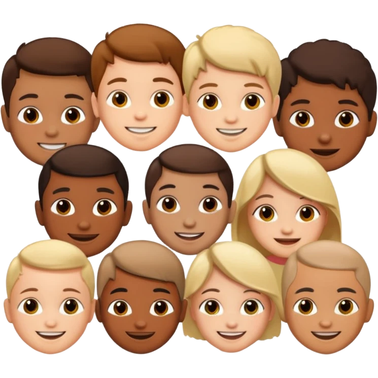 Enfants portrait  emoji