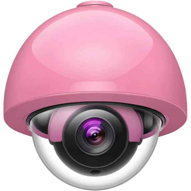 Security Camera pink emoji