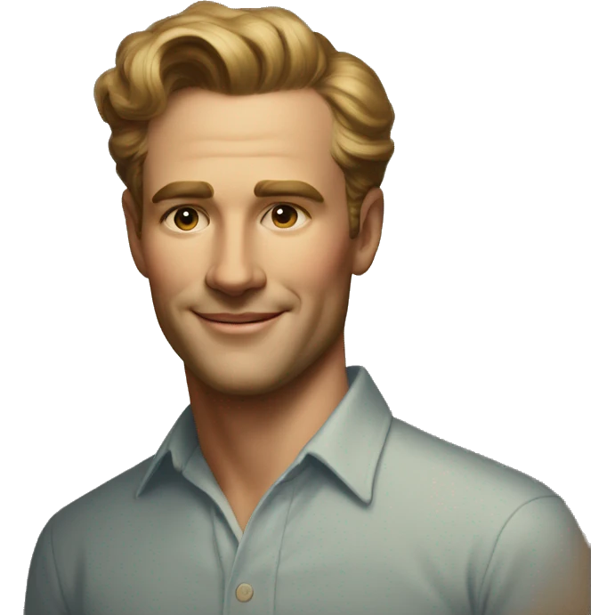 Portrait, US Male, mid 50s, named Harrison, southern emoji