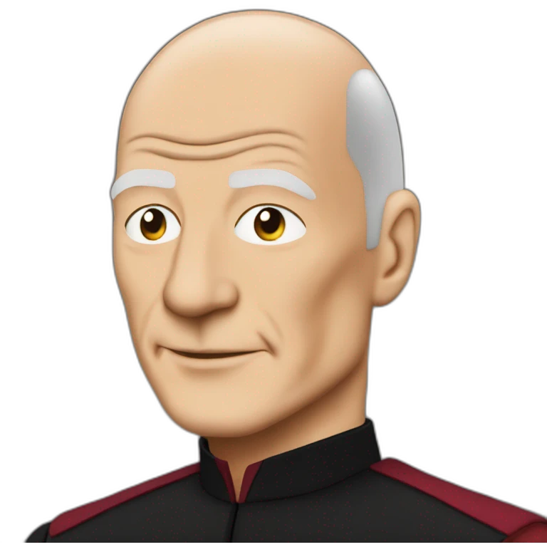 make it so Jean-Luc Picard emoji