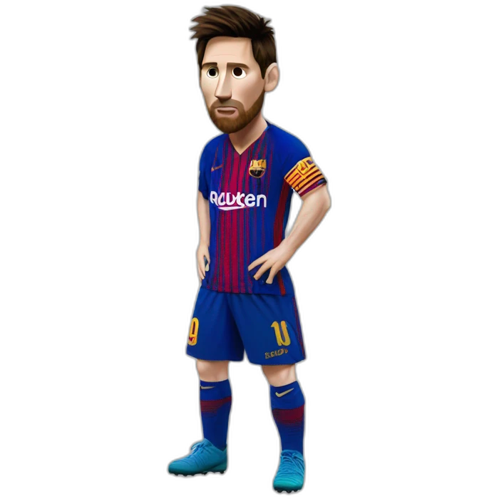 Messi dort emoji