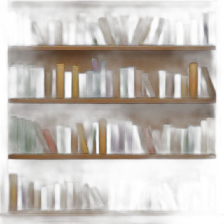 Bookshelf emoji